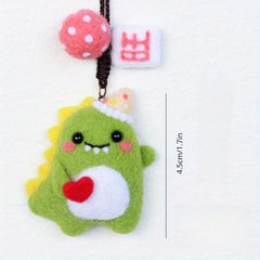 Needle Felting Kit For Beginner Art Craft DIY Material Package Pendant Gift