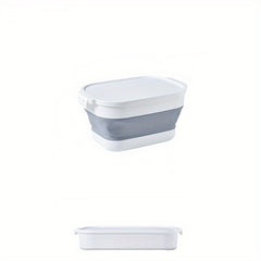 Folding Plastic Storage Box Car Trunk Organizer with Cover