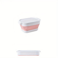 Folding Plastic Storage Box Car Trunk Organizer with Cover