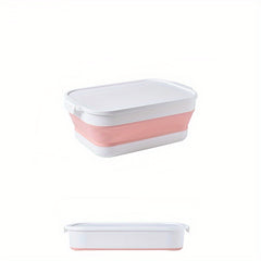 Folding Plastic Storage Box Car Trunk Organizer with Cover