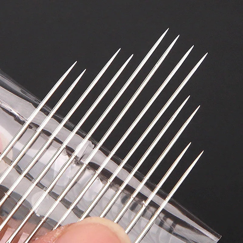 12pcs Hand Sewing Needles With Storage Box Stainless Steel Sewing Needles