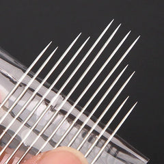 12pcs Hand Sewing Needles With Storage Box Stainless Steel Sewing Needles