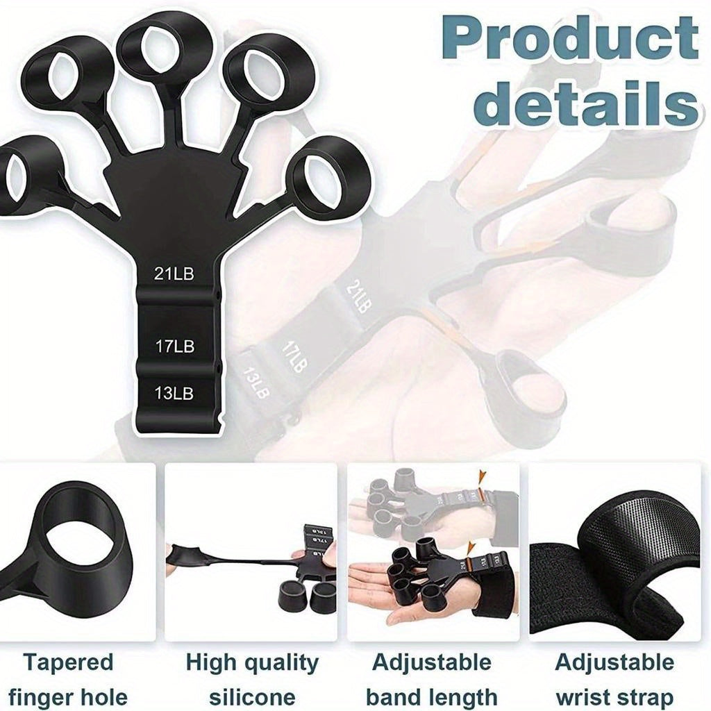 5 Finger Intensifier Grip Strength Device Trainer