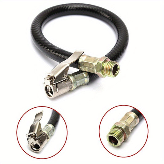 Clamp-Type Inflation Hose for Vehicles & Bikes