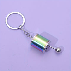 Car Gear Lever Pendant Key Chain for Car Key Decor