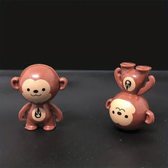 50pcs Monkey Tumbler Toys Reversing Rotating Mini Toy for Kids