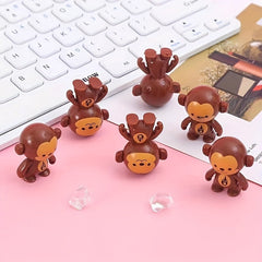 50pcs Monkey Tumbler Toys Reversing Rotating Mini Toy for Kids