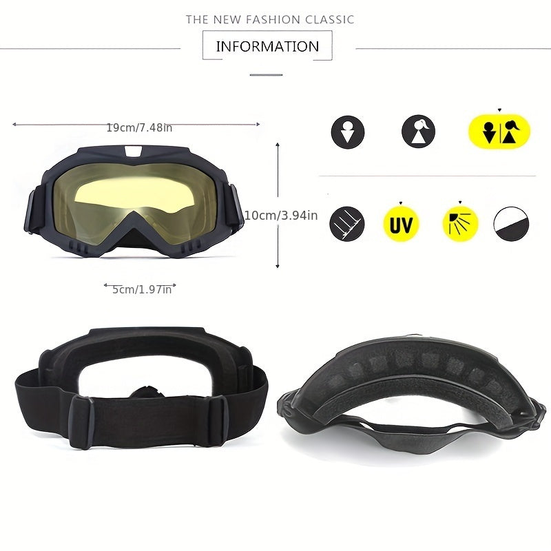 Comfortable Off-road Motorcycle Goggles Harlei Mask Outdoor Riding