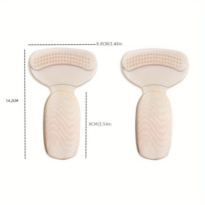 2pcs Heel Stickers Insoles Shoe Size Adjustment Pads