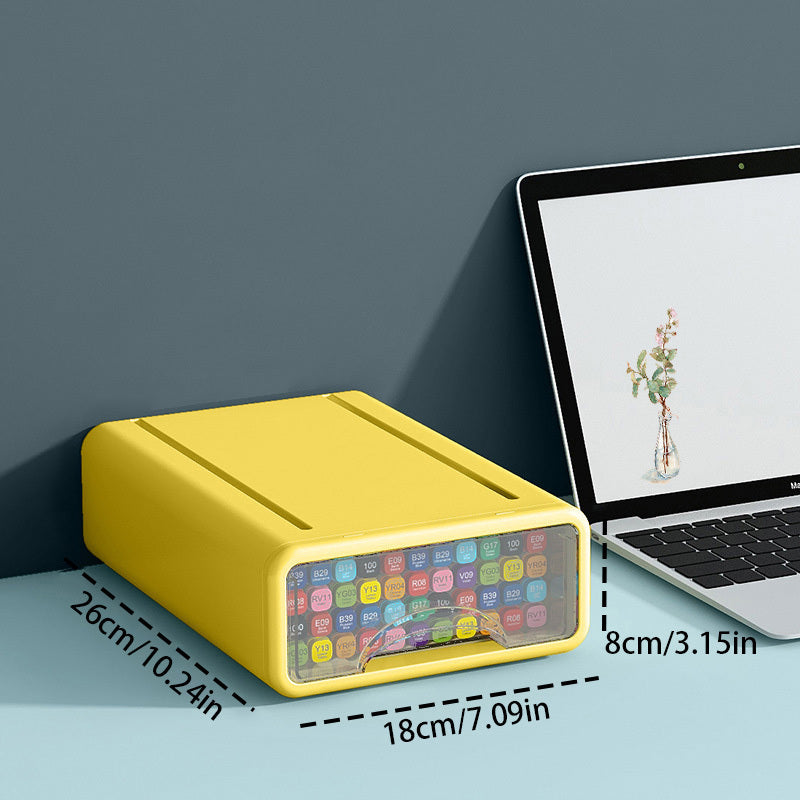 Desktop Shelf Drawer Office Storage Box