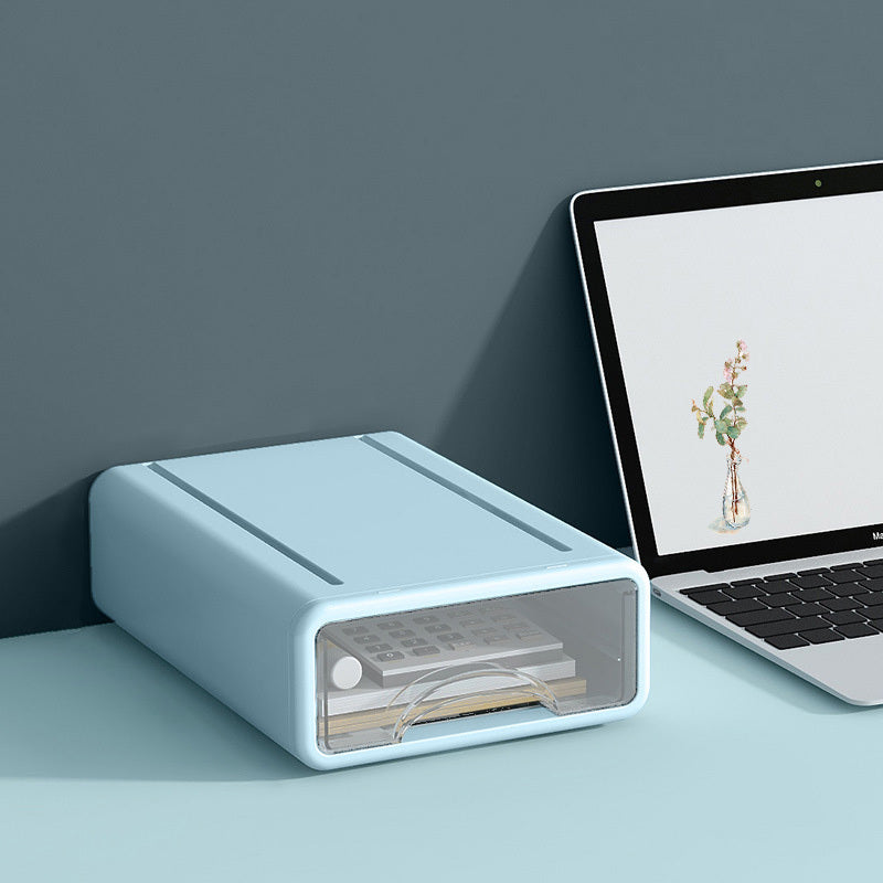 Desktop Shelf Drawer Office Storage Box