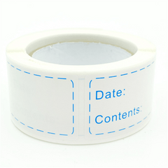 Reusable Freezer Labels for Food Storage Containers & Lids