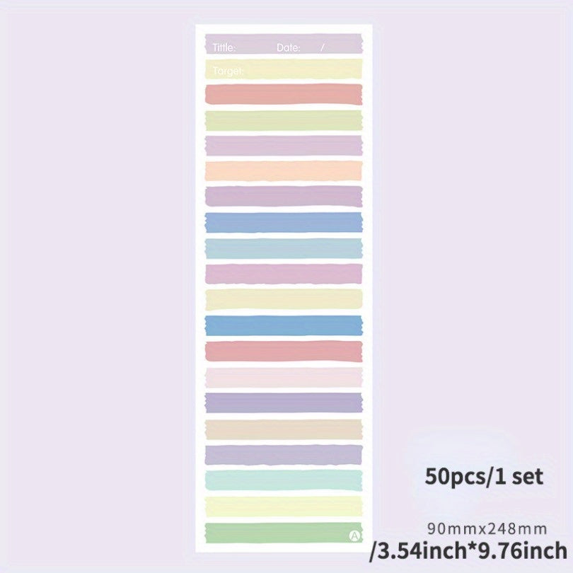 Grid Memo Plan Sticky Note Book 2 Packs
