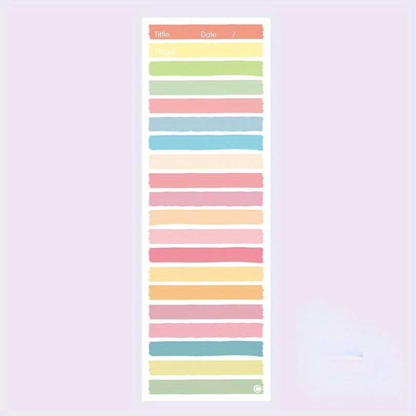 Grid Memo Plan Sticky Note Book 2 Packs
