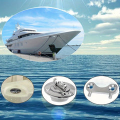 Stainless Steel Boat Gas Cap Key - Replacement Key for Fuel Water Tank