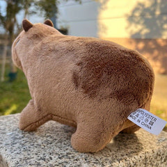 Capybara Plush Toy Lifelike Stuffed Animal Soft Doll for Holiday Decor