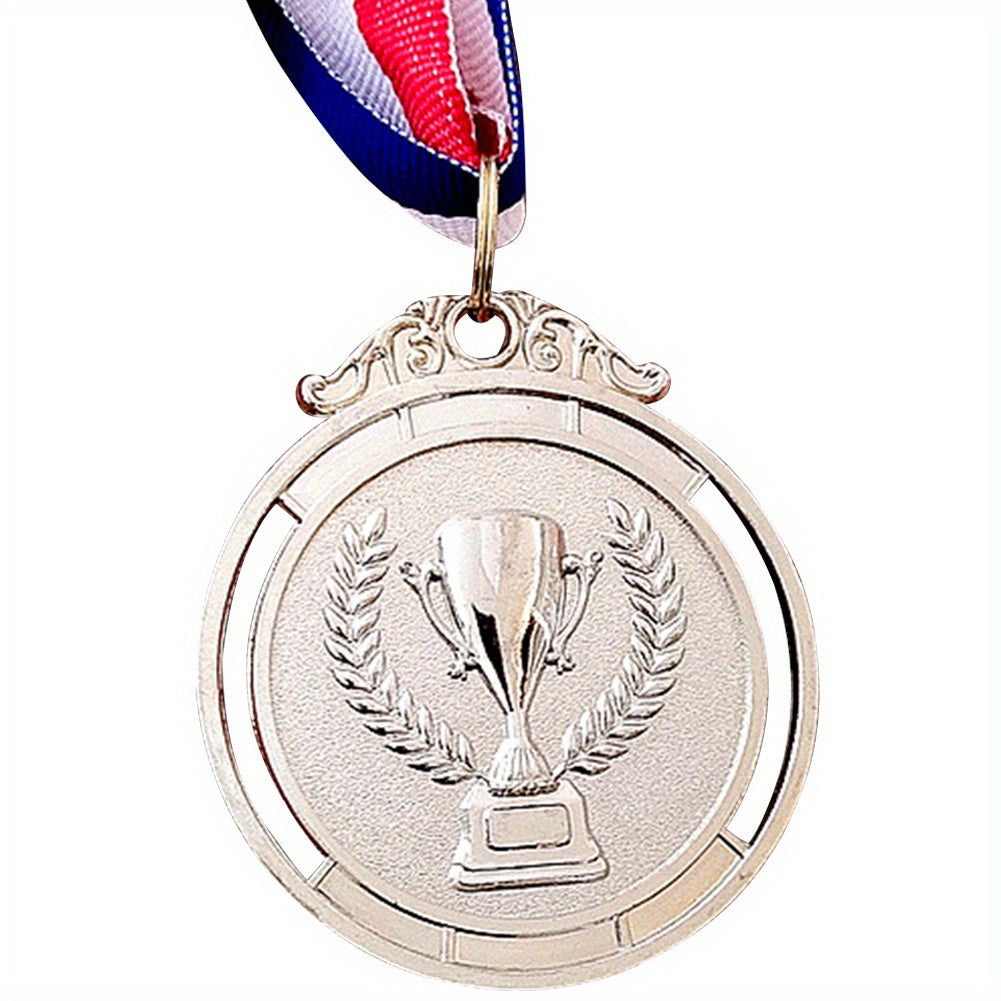 5 08 Cm 1st 2nd 3rd Prize Medal Round Golden Prize For Sports Meeting