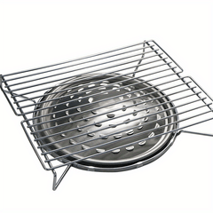 Portable Folding Outdoor BBQ Rack Grill Barbecue Stove Stainless Steel