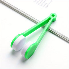 5pcs Mini Glasses Cleaner Soft Sunglasses Wipe Double-sided Cleaning Tool