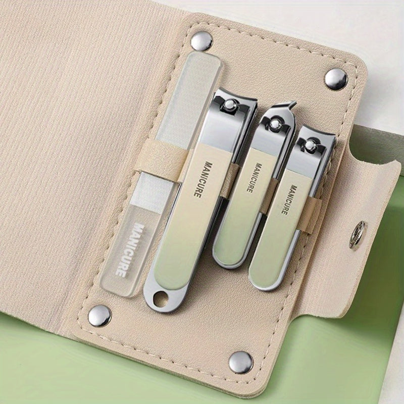 4pcs Fingernail & Toenail Cutter Set Manicure Tool