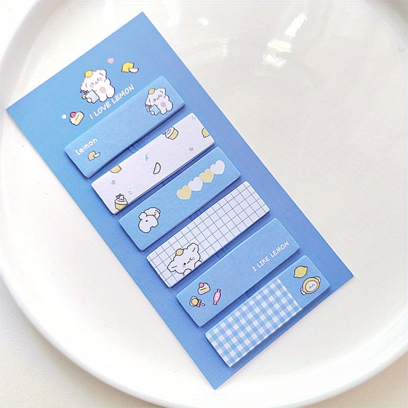 1pc Marker Stickers Small Fresh Self-adhesive Bookmark Stickers