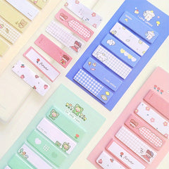 1pc Marker Stickers Small Fresh Self-adhesive Bookmark Stickers