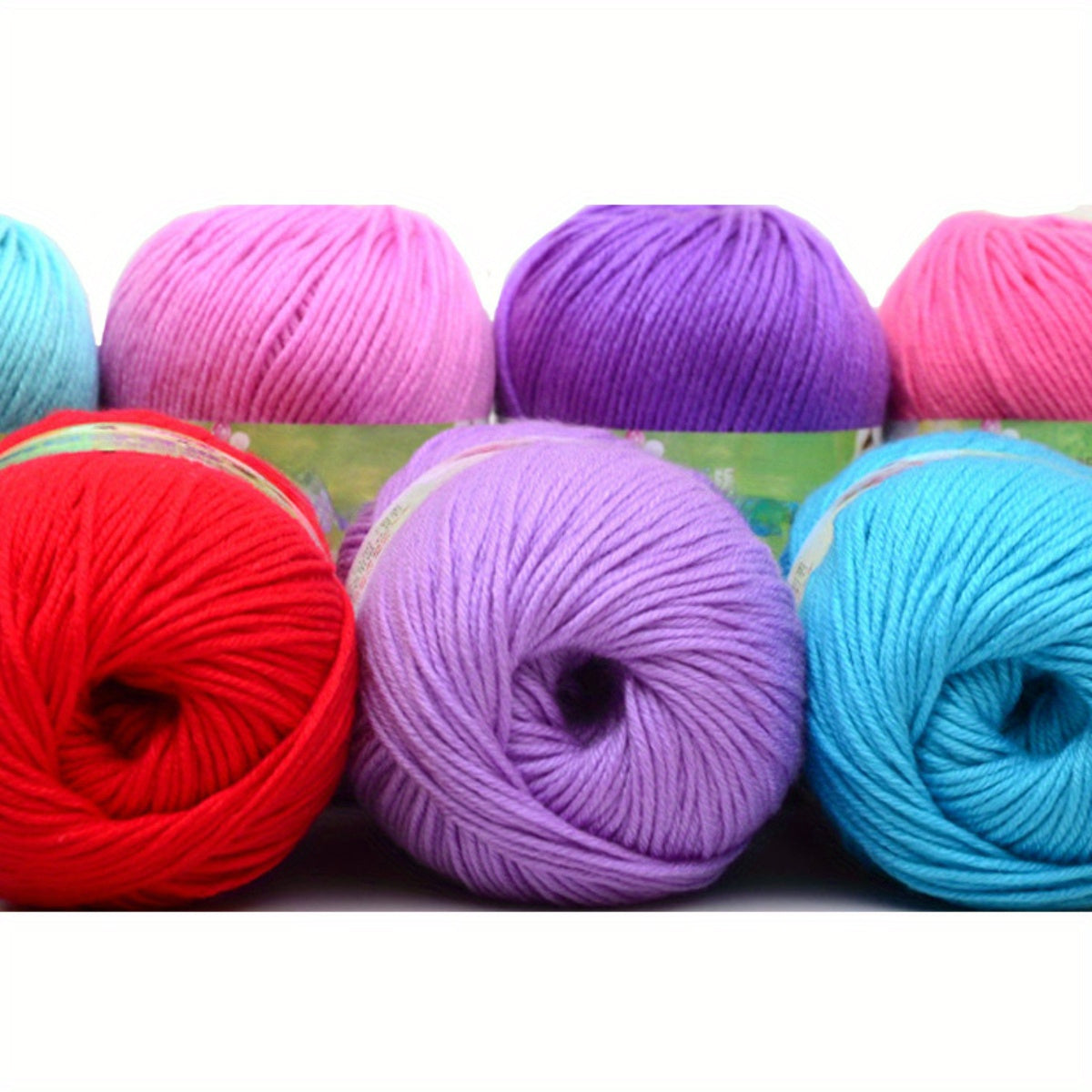 6pcs Hand Knitting Scarves Hats Christmas Halloween Combination Thread Soft