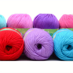 6pcs Hand Knitting Scarves Hats Christmas Halloween Combination Thread Soft