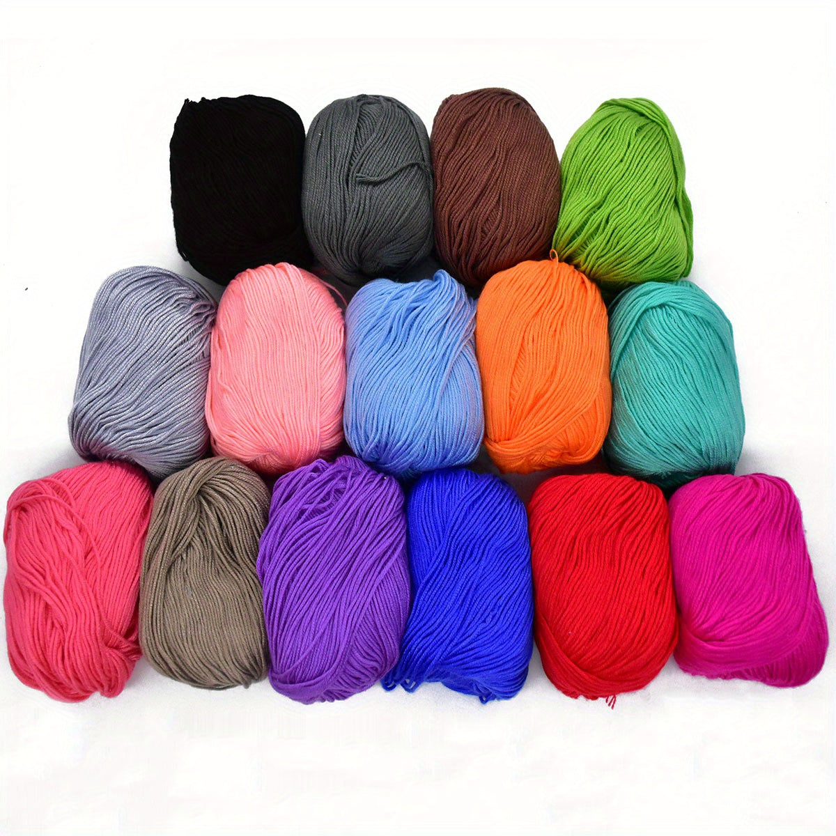 6pcs Hand Knitting Scarves Hats Christmas Halloween Combination Thread Soft