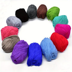 6pcs Hand Knitting Scarves Hats Christmas Halloween Combination Thread Soft