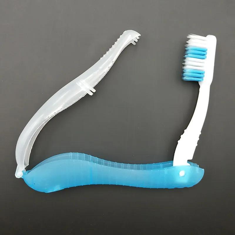 Portable Disposable Foldable Travel Camping Toothbrush