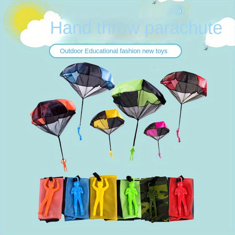 Children's Hand Thrown Parachutes & Soldiers' Parachutes