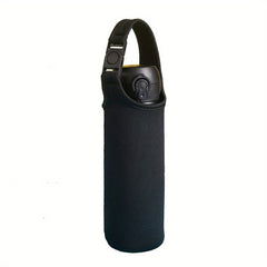 Outdoor Water Bottle Cover Pouch w/ Shoulder Strap Leak Proof Insulation Bag