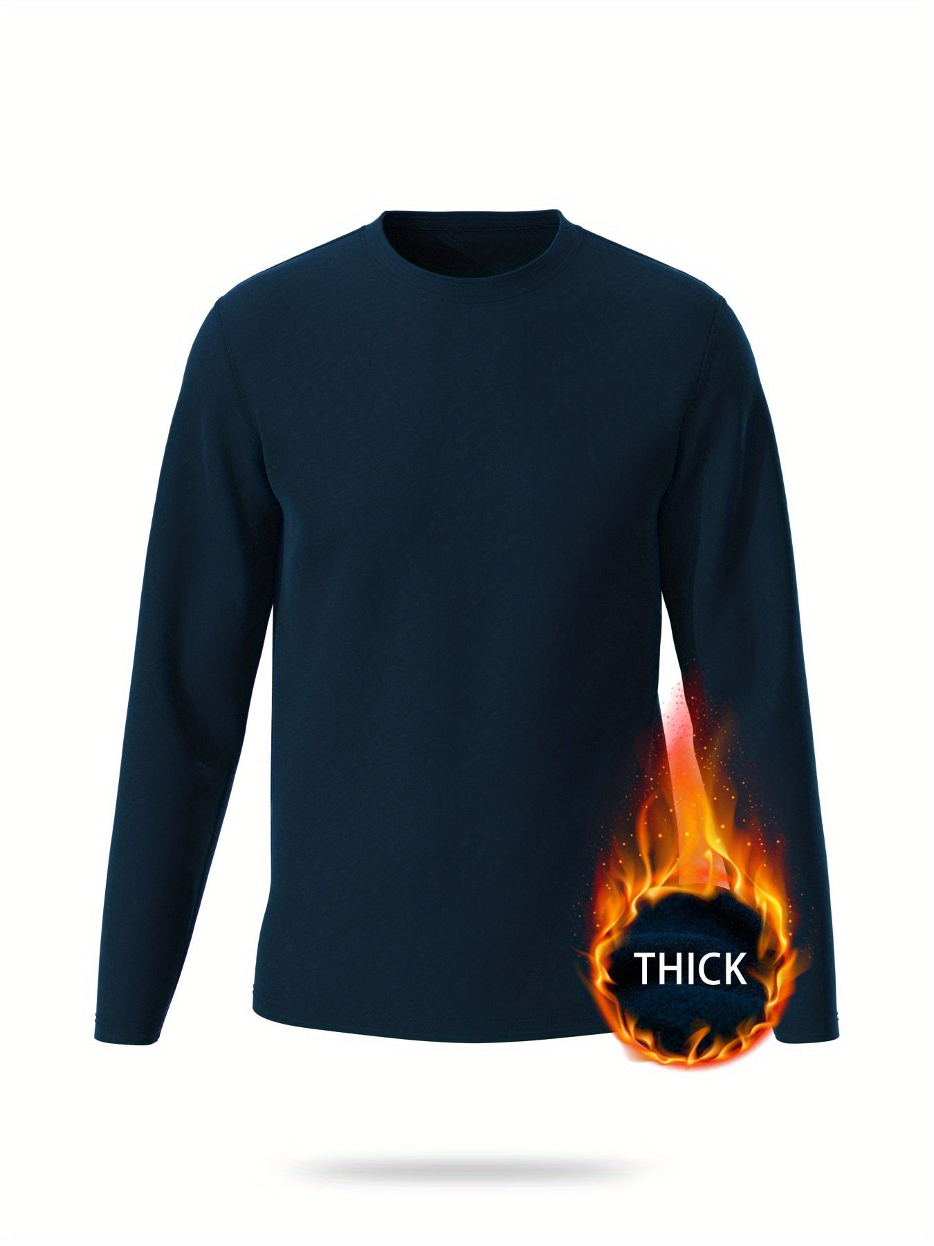 Men's Thermal Compression Long Sleeve Shirt for Sports Workout