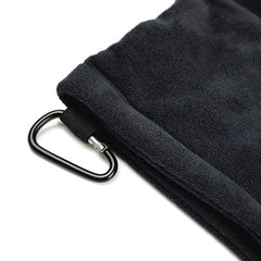 3 Pcs Golf Pocket Towel With Clip Portable Ball Cleaner 5.5x5.5inch