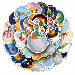 50pcs Prince Anime Doodle Aesthetic Waterproof Cartoon Stickers