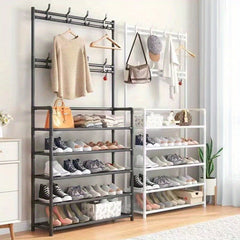 Coat Rack Shoe And Hat Rack Storage
