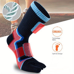 Five Finger Toe Socks Winter Cotton Outdoor Sports Mountaineering Running