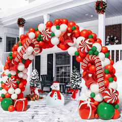 Christmas Garland Arch Inflatable Props Set