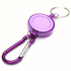 Telescopic Key Chain Anti-theft for Outdoor Camping