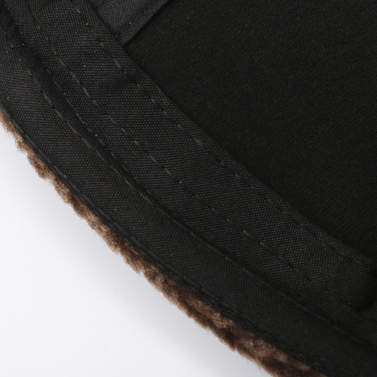 Men's Winter Hat PU Leather Ear Protection Cap