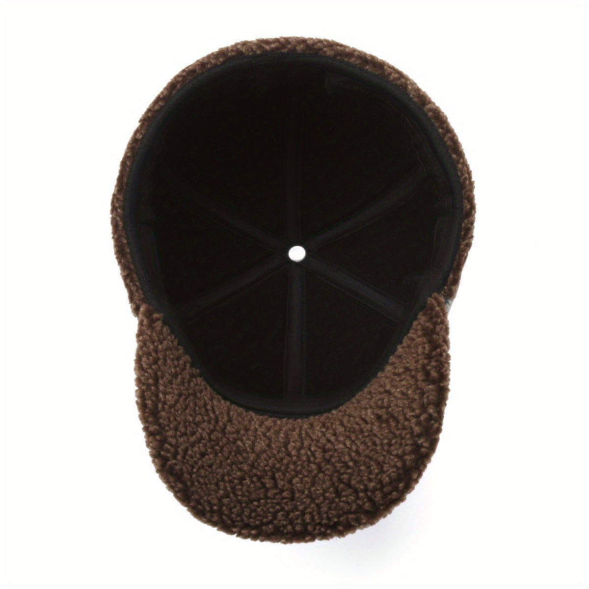 Men's Winter Hat PU Leather Ear Protection Cap