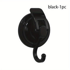 2pcs Round Suction Cup Hook No Punch Vacuum Sticky Hook Bathroom Rack