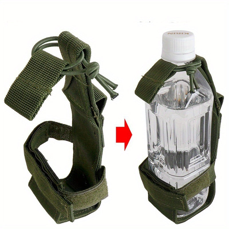 Nylon Molle Water Bottle Pouch Canteen Cover Outdoor Travel Kettle Bag