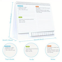 1pc Desk Calendar 16 Months English Calendar 365 Days