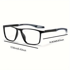 TR90 Ultralight Sport Reading Glasses Anti Ray Presbyopia Eyewear 4.0 Diopters