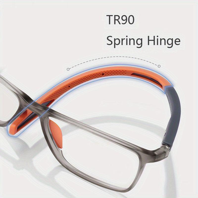 TR90 Ultralight Sport Reading Glasses Anti Ray Presbyopia Eyewear 4.0 Diopters