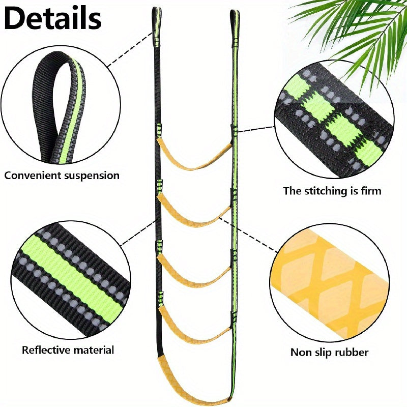 Lightweight Climbing Stick Aider Rope Ladder for Tree Climbing