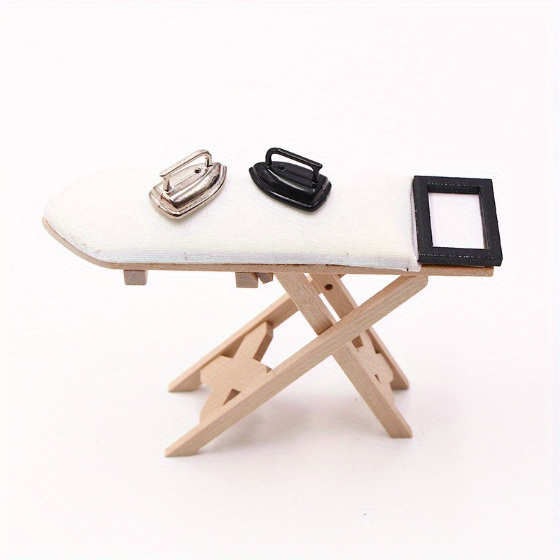 1/12 Dollhouse Mini Iron Hot Tub Model