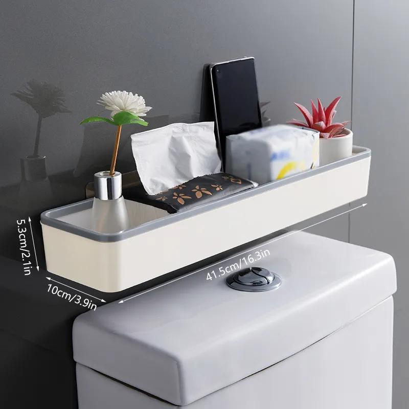 Bathroom Shelves Toilet Storage Cabinet Rack Wall Hanging Organizer
